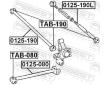 Ulożenie riadenia FEBEST TAB-190