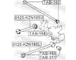 Ulozeni, ridici mechanismus FEBEST TAB-211