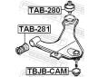 Ulozeni, ridici mechanismus FEBEST TAB-281