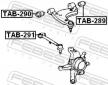 Ulożenie riadenia FEBEST TAB-290