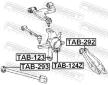 Uložení, řídicí mechanismus FEBEST TAB-292