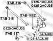 Ulozeni, ridici mechanismus FEBEST TAB-316