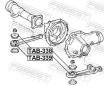 Ulozeni, diferencial FEBEST TAB-339