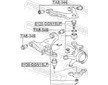 Ulozeni, ridici mechanismus FEBEST TAB-344