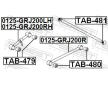 Ulozeni, ridici mechanismus FEBEST TAB-479