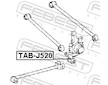 Ulozeni, ridici mechanismus FEBEST TAB-J520