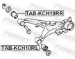 Ulozeni, ridici mechanismus FEBEST TAB-KCH10RR