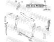 Zarazka, kapota motoru FEBEST TD-011-PCS10