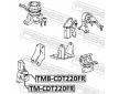 Zavěšení motoru FEBEST TM-CDT220FR