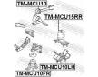 Ulożenie motora FEBEST TM-MCU10FR