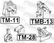 Zaveseni motoru FEBEST TMB-13