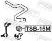 Držák, Příčný stabilizátor FEBEST TSB-15M