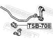 Drzak, Pricny stabilizator FEBEST TSB-708