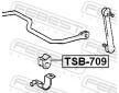 Držák, Příčný stabilizátor FEBEST TSB-709