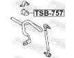 Drzak, Pricny stabilizator FEBEST TSB-757