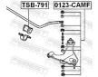 Drzak, Pricny stabilizator FEBEST TSB-791