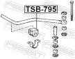 Drzak, Pricny stabilizator FEBEST TSB-795