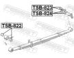 Loziskove pouzdro, listova pruzina FEBEST TSB-823