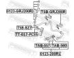 Drzak, Pricny stabilizator FEBEST TSB-GRJ200R