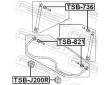 Drzak, Pricny stabilizator FEBEST TSB-J200R