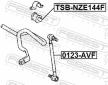 Ulożenie priečneho stabilizátora FEBEST TSB-NZE144F