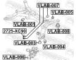 Zaveseni, telo napravy FEBEST VLAB-005