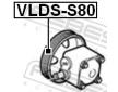 Remenice, servopumpa FEBEST VLDS-S80