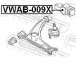 Ulozeni, ridici mechanismus FEBEST VWAB-009X