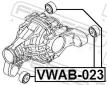 Ulozeni, diferencial FEBEST VWAB-023