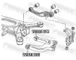 Ulozeni, ridici mechanismus FEBEST VWAB-051