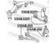 Ulozeni, ridici mechanismus FEBEST VWAB-21KIT