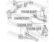 Ulozeni, ridici mechanismus FEBEST VWAB-31KIT