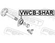 Lozisko, hnaci hridel FEBEST VWCB-SHAR
