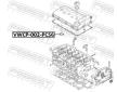 Ternici krouze, sachta svicky FEBEST VWCP-002-PCS6
