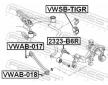 Drzak, Pricny stabilizator FEBEST VWSB-TIGR