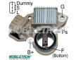 Regulátor alternátoru Mitsubishi A2TJ0281 / A2TJ0281ZC