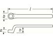 Očkový klíč HAZET 630KV-17