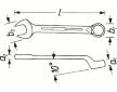 Ockovy/vidlicovy klid HAZET 603-17