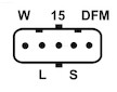 Regulátor generátoru AS-PL ARE0141(BOSCH)
