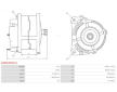 Alternátor AS-PL A0022(BOSCH)