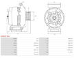 Alternátor AS-PL A0032(P-INA)