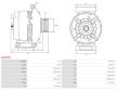 Alternátor AS-PL A0035(P)