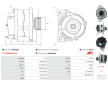 Alternátor AS-PL A01022S