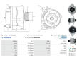 Alternátor AS-PL A01029(SEG)