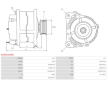 Alternátor AS-PL A01032(SEG)