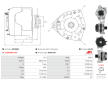 Alternátor AS-PL A01036S