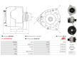 Alternátor AS-PL A01039S