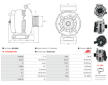 Alternátor AS-PL A01046S