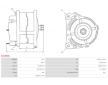 Alternátor AS-PL A01058S