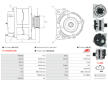 Alternátor AS-PL A01121S
